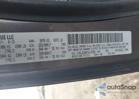 2015 Jeep Compass Latitude из США, поврежденный, VIN 1C4NJDEB8FD412768